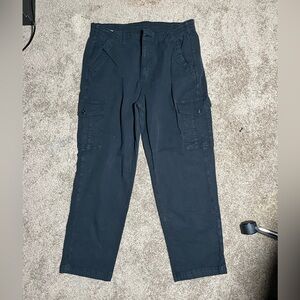 Black jeans, I have never worn but got them used. There a US 14.